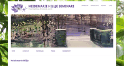 Desktop Screenshot of hillje-seminare.de